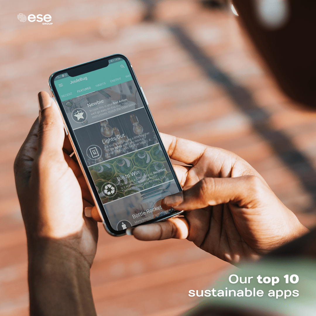 Top 10 Sustainable Apps - ESE Group