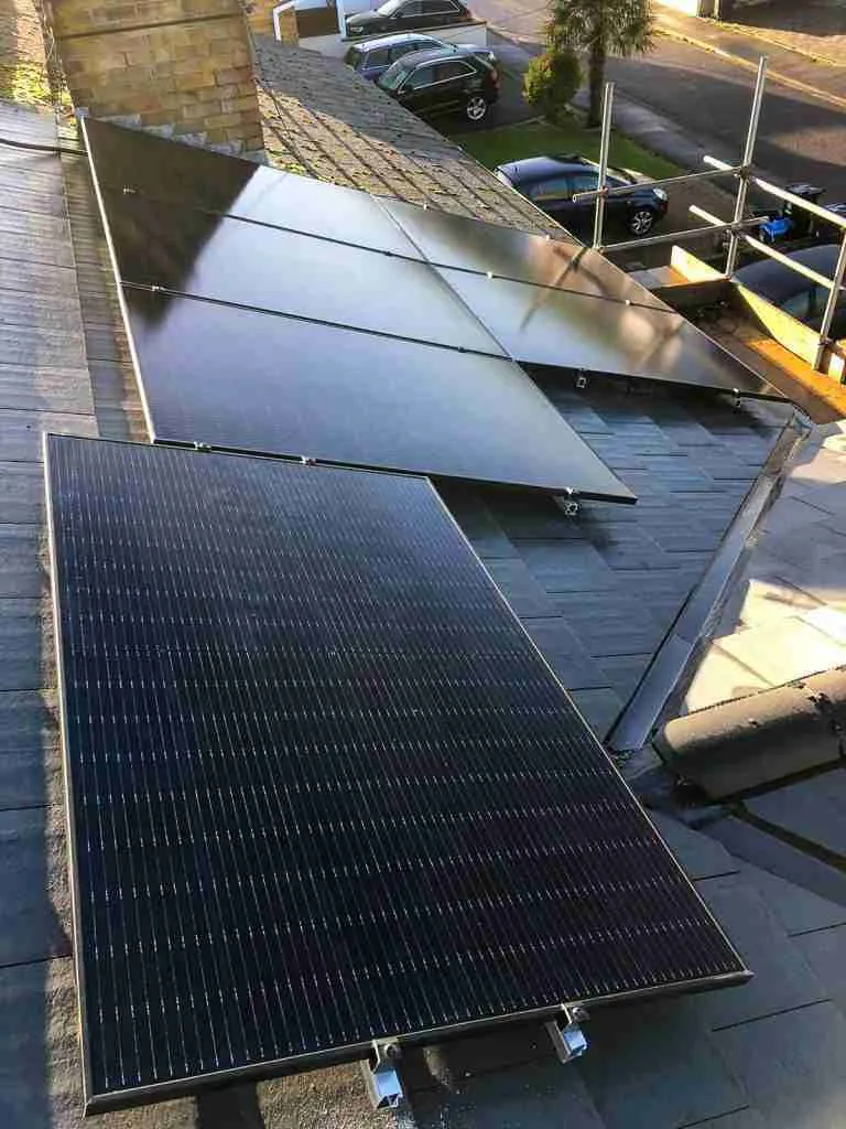 recent solar install with ESE Solar